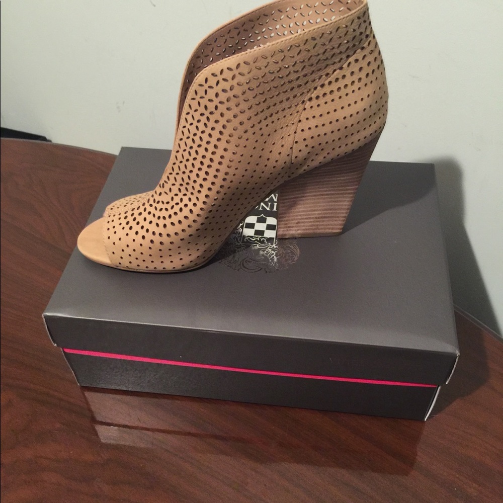 Vince Camuto Open Toe Booties S10M